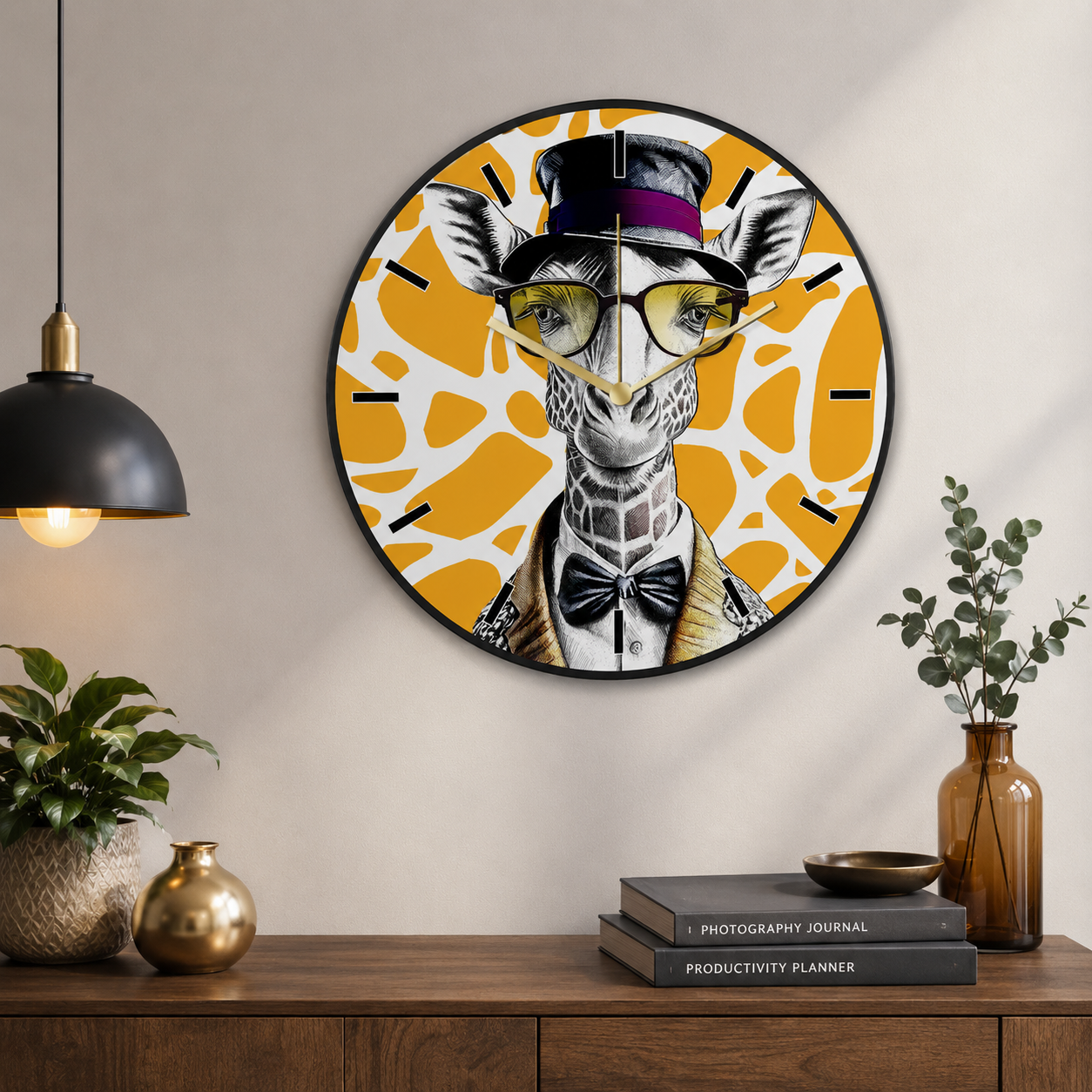 Egan Human Essence Orologio Giraffa Far-Sightedness 35 cm in soggiorno – Tuttocasa Domodossola