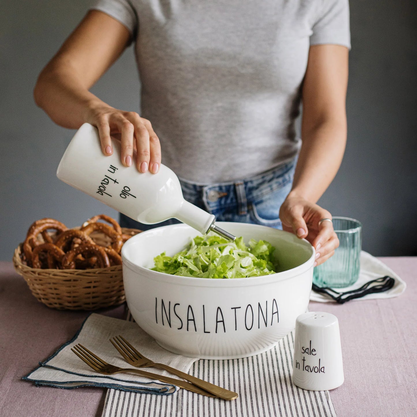 Simple Day insalatiera gres porcellanato Insalatona 25 cm design italiano | Tuttocasa Domodossola