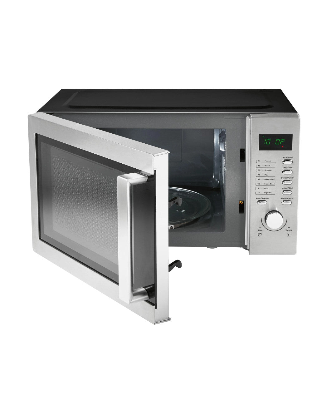 Brandani Techno forno a microonde 23 litri 800W design metallo vetro | Tuttocasa Domodossola