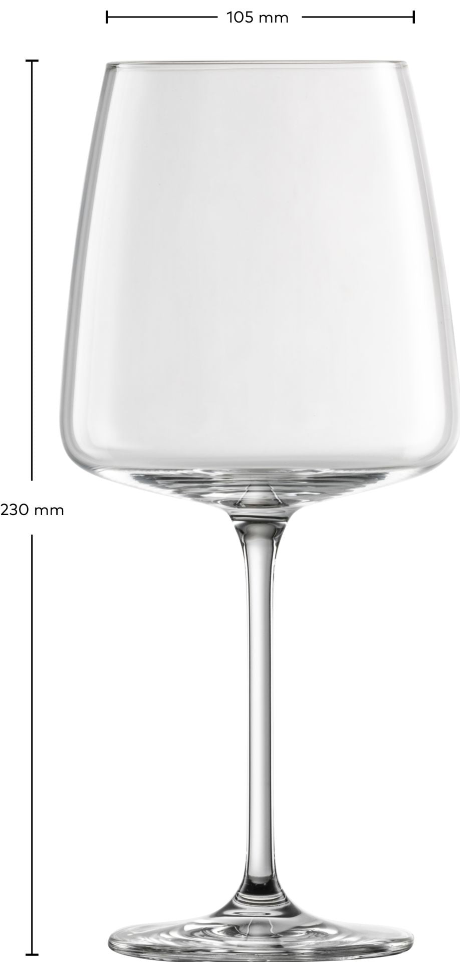 Calice Zwiesel Glas Vivid Senses 710 ml con misure 230x105 mm – Tuttocasa Domodossola