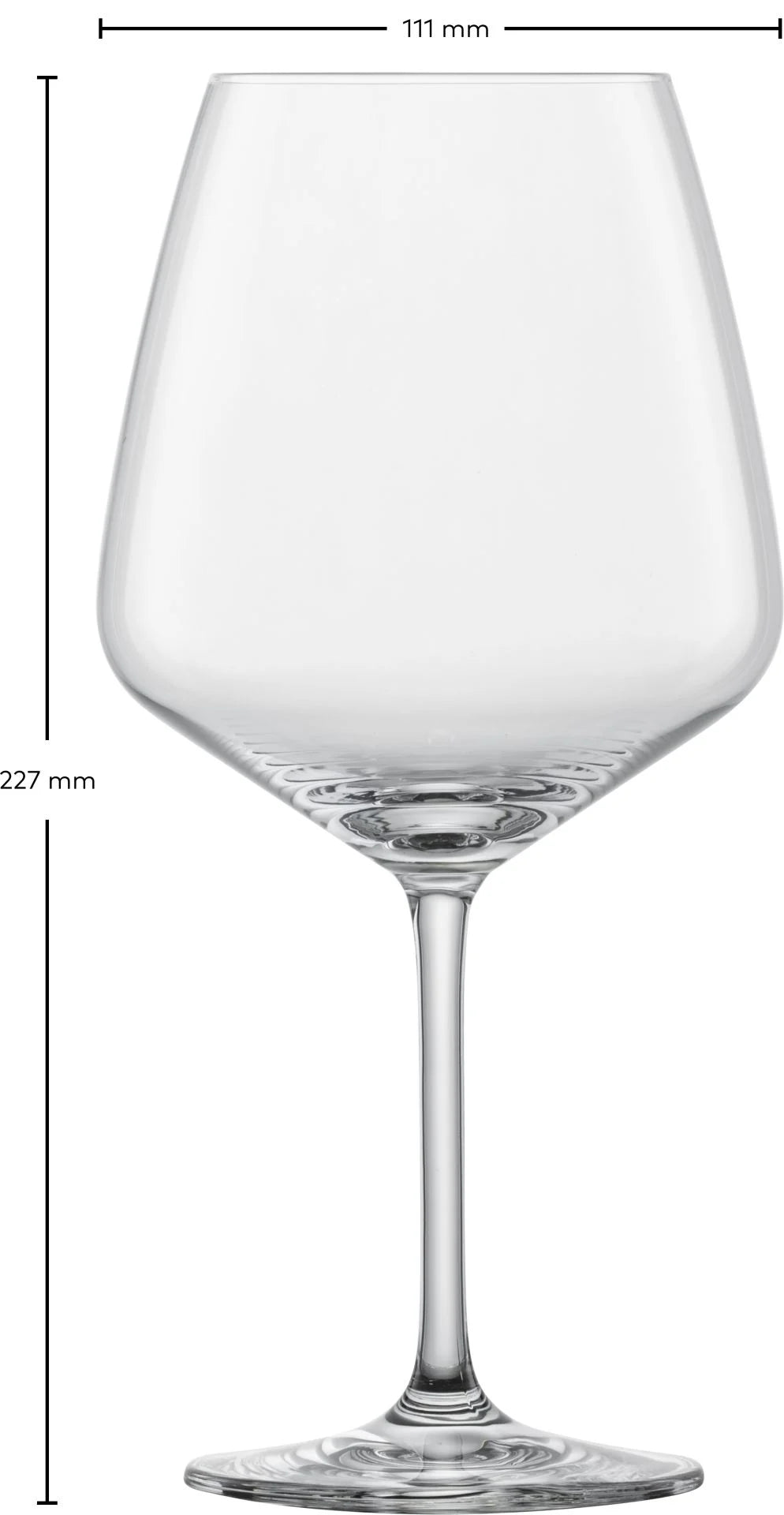 Calice Schott Zwiesel Tulip 782 ml con misure 227x111 mm – Tuttocasa Domodossola