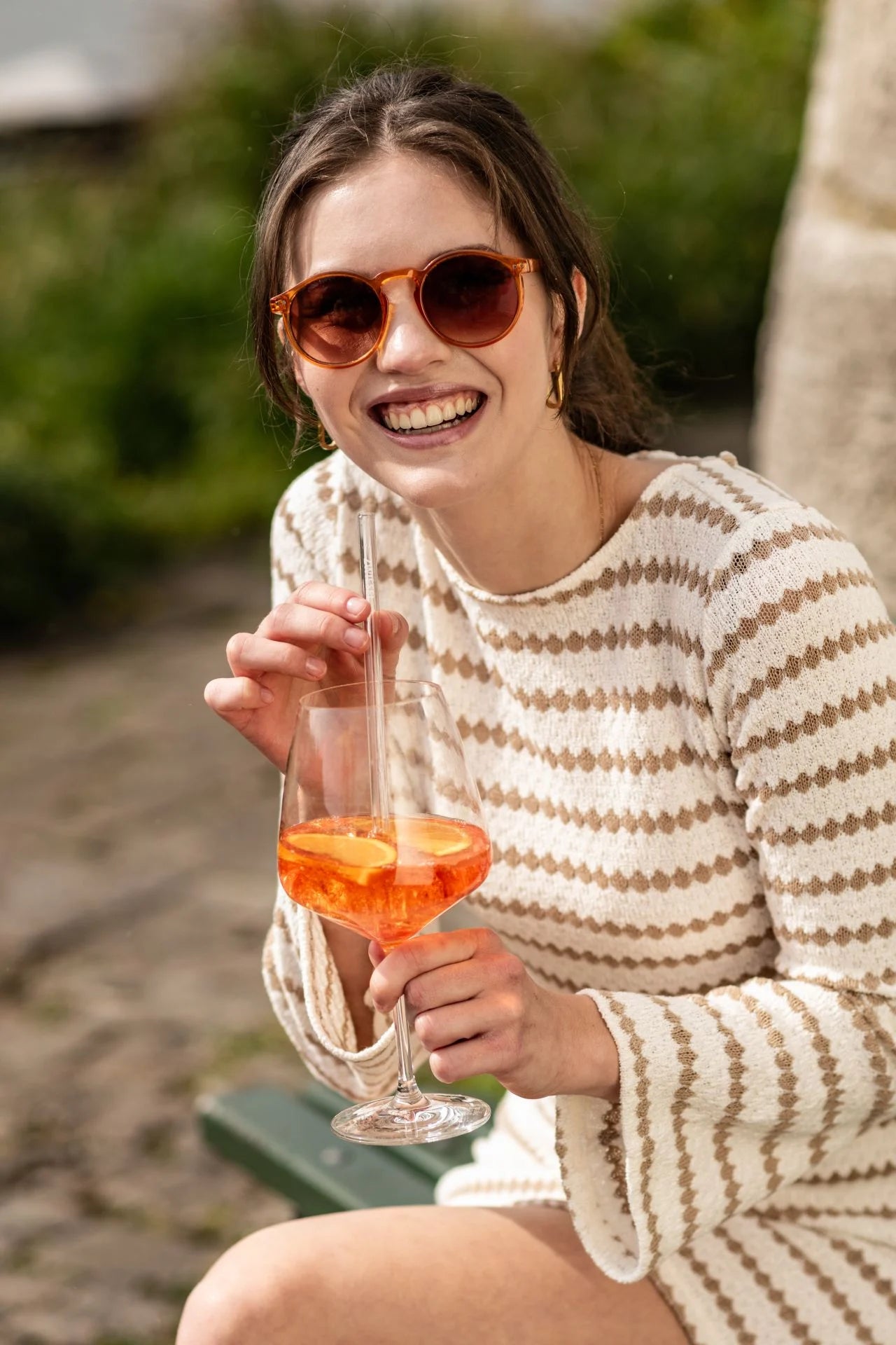 Calice Schott Zwiesel Tulip con Aperol Spritz in uso – Tuttocasa Domodossola