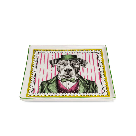 Egan Human Essence – Vassoio Cane "Friendship" 19x19 cm