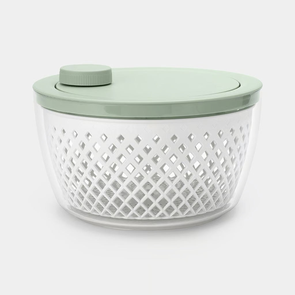 Brabantia Tasty+ centrifuga insalata dettaglio manopola meccanismo rotazione - Tuttocasa Domodossola