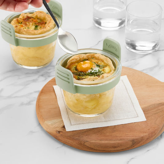 Lekuè set 4 ciotoline vetro per friggitrice ad aria con verdure e dolci – Tuttocasa Domodossola