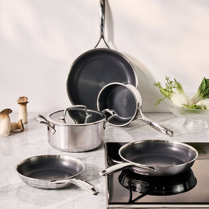 Zwilling Peak set 5 pezzi pentole acciaio inox Ceraforce HyCoat PFAS FREE - Tuttocasa Domodossola