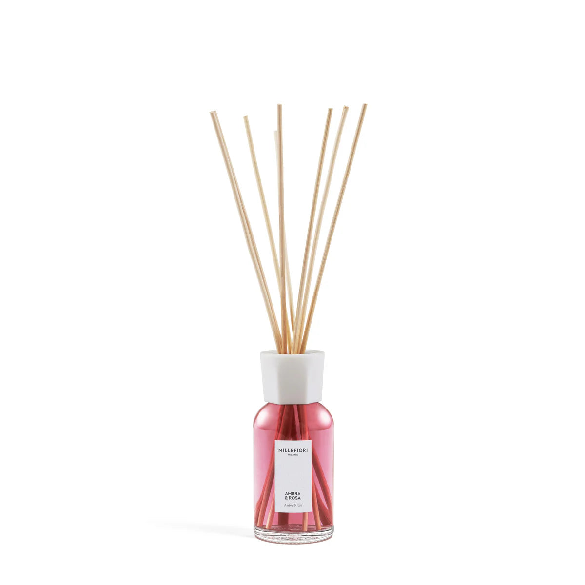 Millefiori Milano Diffusore a Bastoncini Ambra & Rosa 100ml Tuttocasa Domodossola