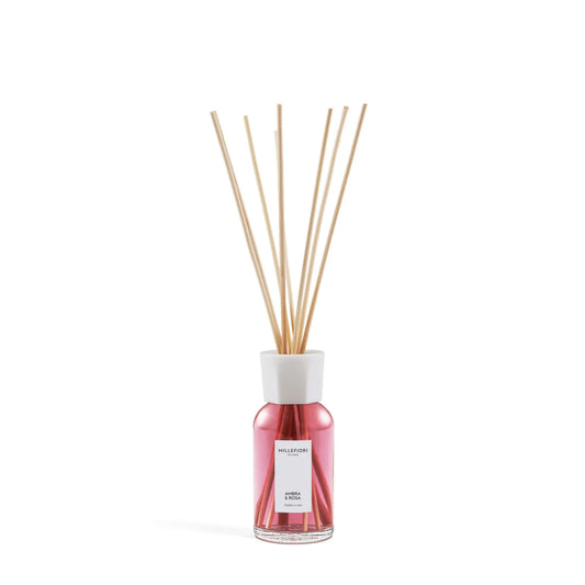 Millefiori Milano Diffusore a Bastoncini Ambra & Rosa 100ml Tuttocasa Domodossola