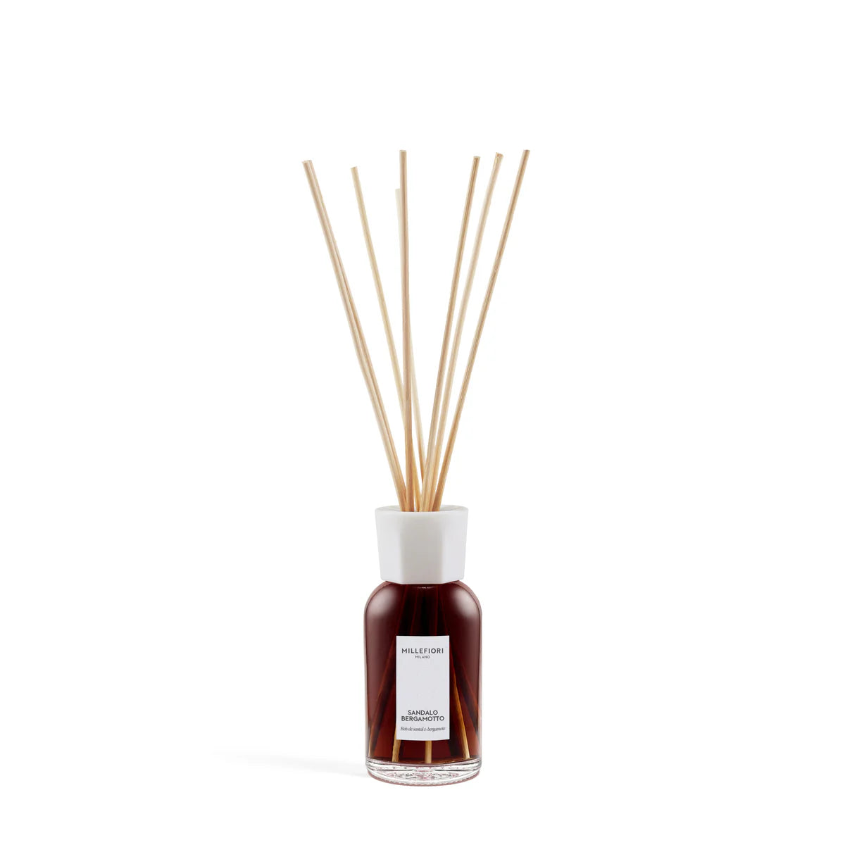 Millefiori Milano Diffusore a Bastoncini Sandalo Bergamotto 250ml Tuttocasa Domodossola