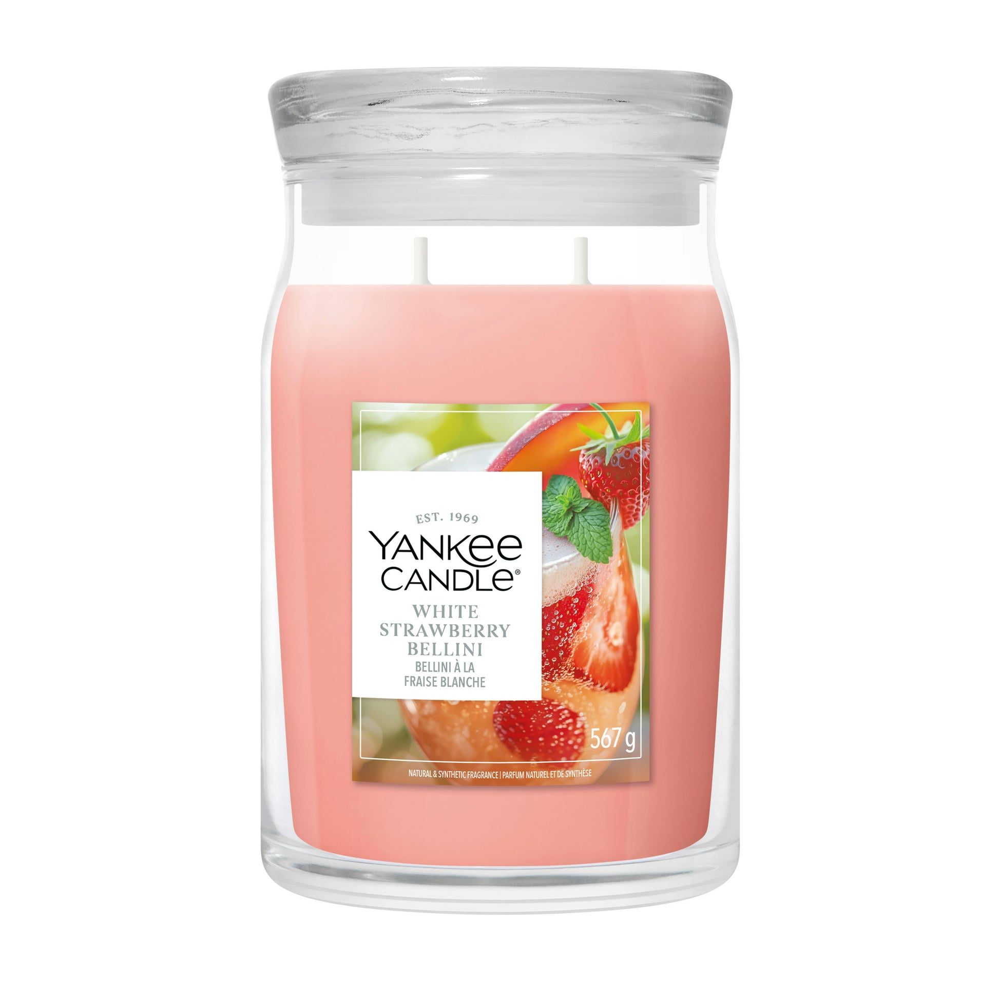 Yankee Candle White Strawberry Bellini Grande Tuttocasa Domodossola