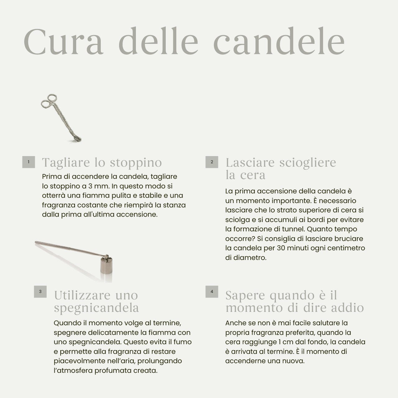 Guida cura delle candele Yankee Candle Tuttocasa Domodossola