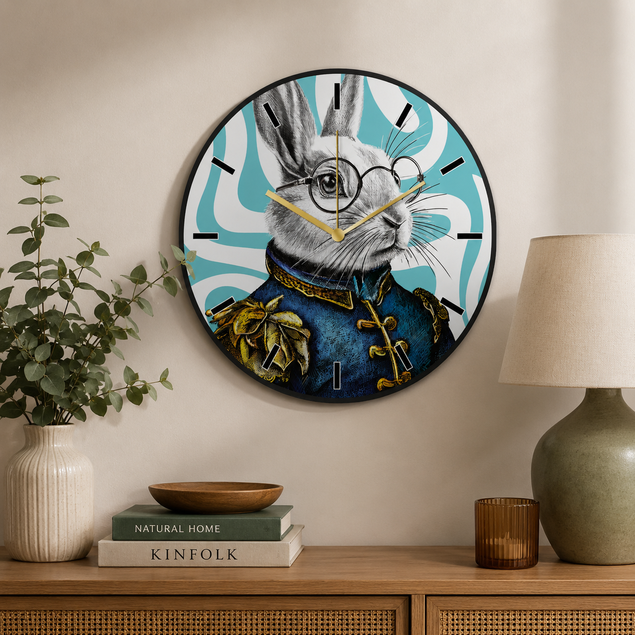Egan Human Essence Orologio Coniglio Energy 35 cm in soggiorno – Tuttocasa Domodossola