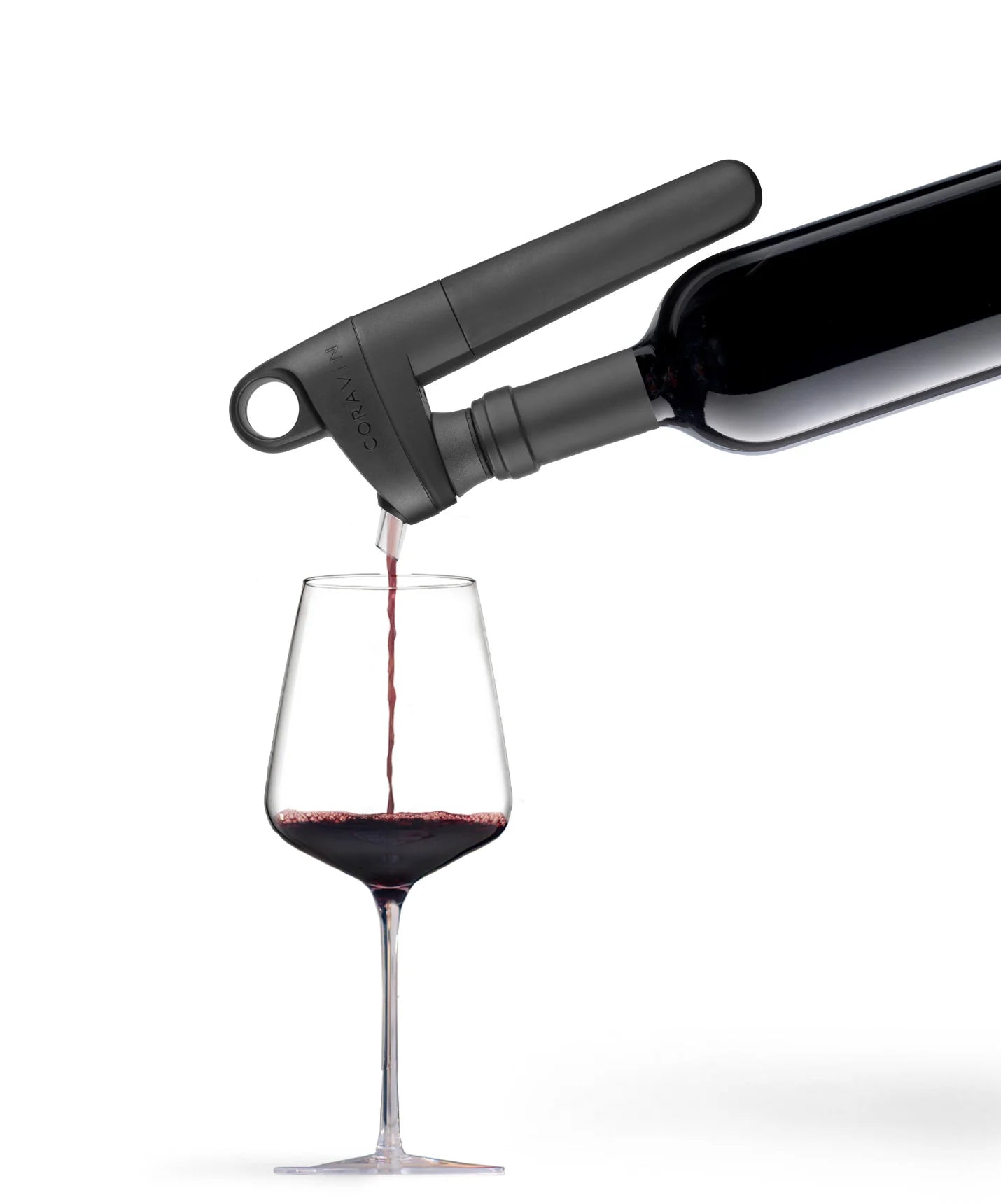 Coravin Pivot+ dettaglio tappo Pivot e aeratore accessori inclusi - Tuttocasa Domodossola