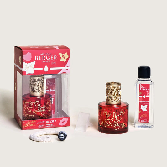 Maison Berger cofanetto Pure Lolita Lempicka Sweet lampada catalitica vetro rosso e profumo 250ml | Tuttocasa Domodossola