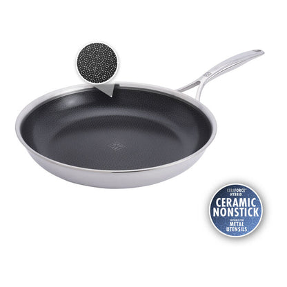 Zwilling Peak – Padella 30 cm in Acciaio Inox con Rivestimento Ceraforce HyCoat | PFAS FREE