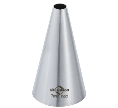 Küchenprofi Bake bocchetta tonda 7 mm inox vista laterale | Tuttocasa Domodossola