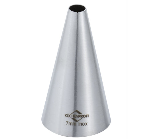 Küchenprofi Bake bocchetta tonda 7 mm inox vista laterale | Tuttocasa Domodossola