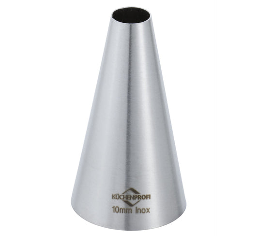 Küchenprofi Bake bocchetta tonda 10 mm inox vista laterale | Tuttocasa Domodossola