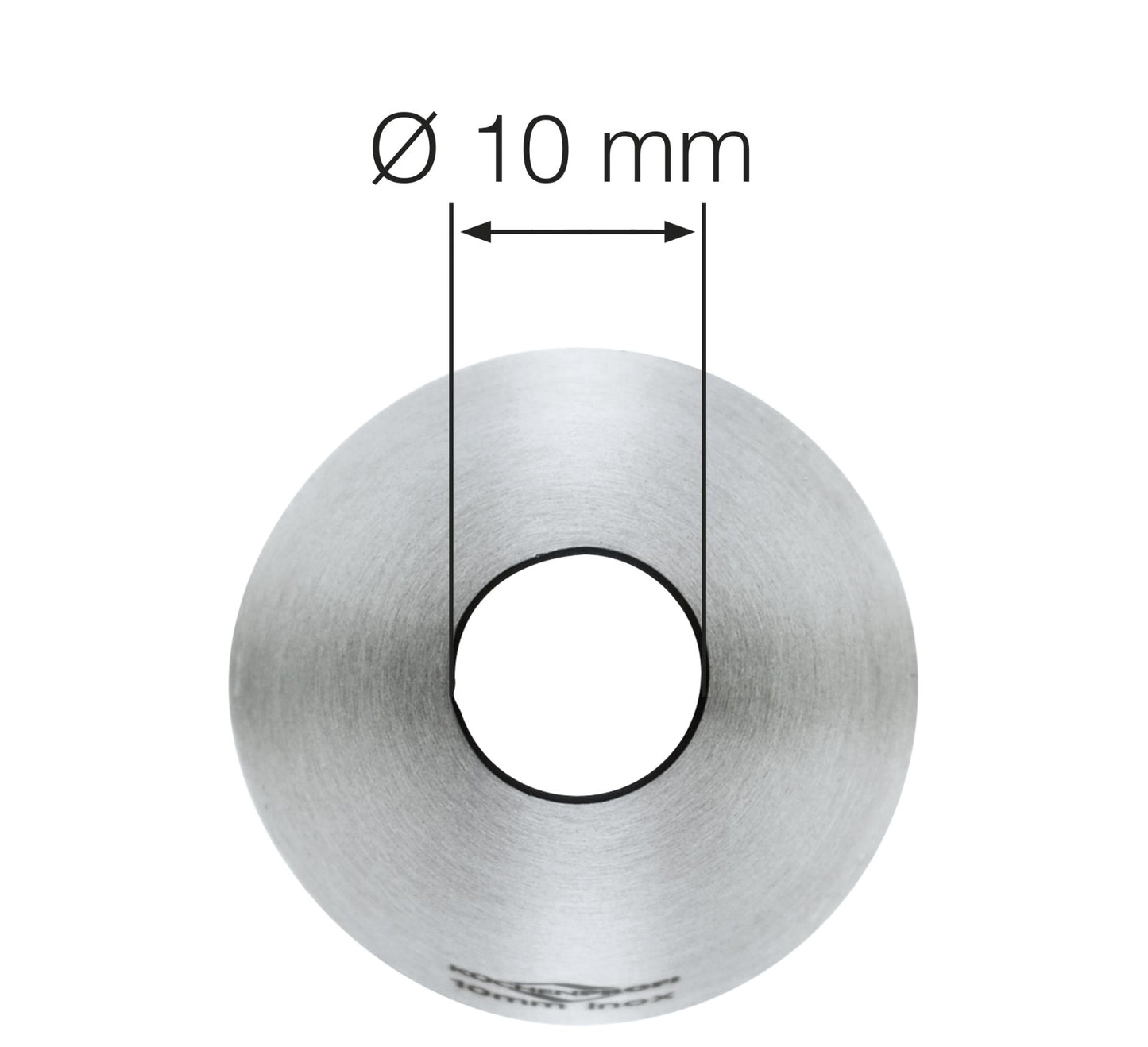 Beccuccio Küchenprofi Bake 10 mm inox dettaglio apertura frontale | Tuttocasa Domodossola