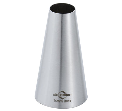 Küchenprofi Bake bocchetta tonda 14 mm inox vista laterale | Tuttocasa Domodossola