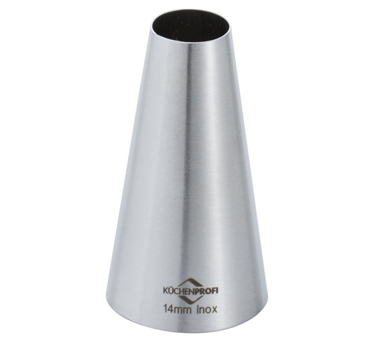 Küchenprofi Bake bocchetta tonda 14 mm inox vista laterale | Tuttocasa Domodossola