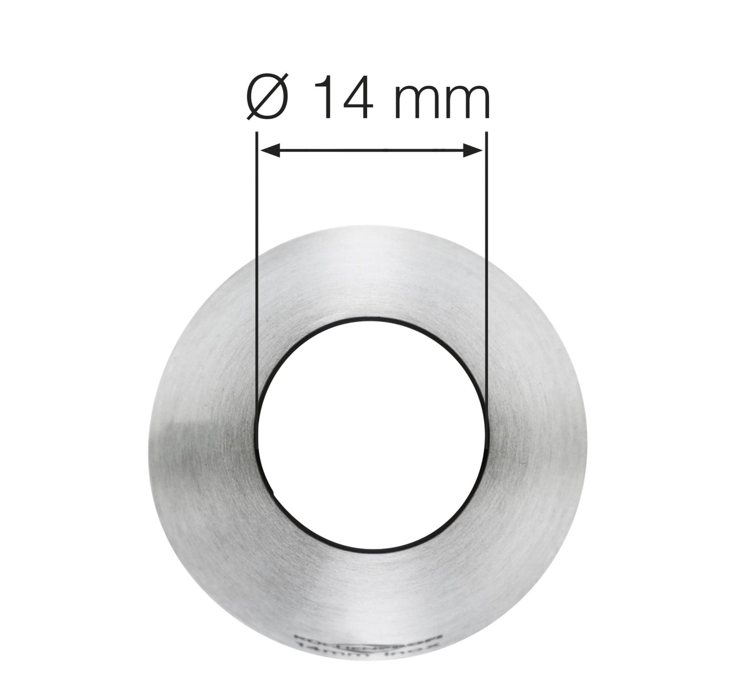 Beccuccio Küchenprofi Bake 14 mm inox dettaglio apertura frontale | Tuttocasa Domodossola