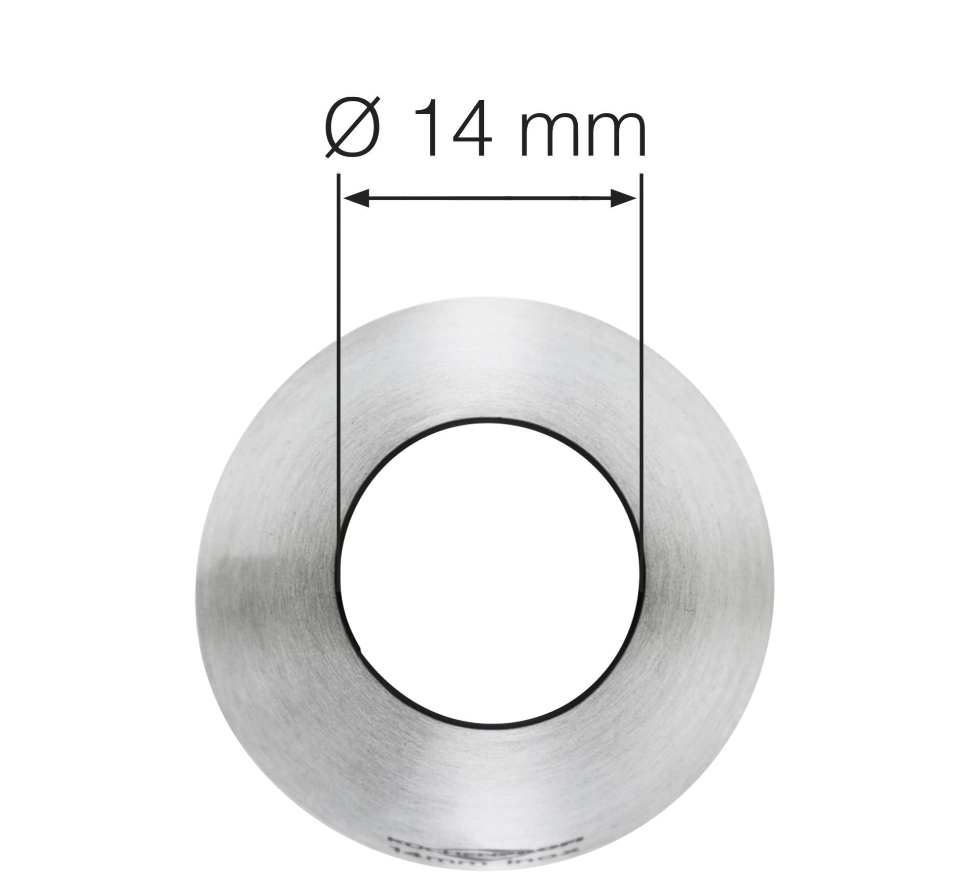 Beccuccio Küchenprofi Bake 14 mm inox dettaglio apertura frontale | Tuttocasa Domodossola