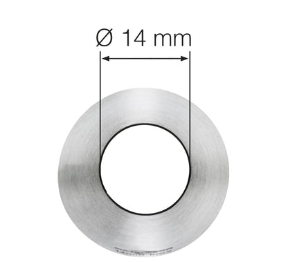 Beccuccio Küchenprofi Bake 14 mm inox dettaglio apertura frontale | Tuttocasa Domodossola
