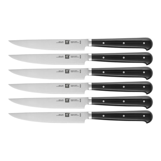 Zwilling Set Coltelli da Bistecca Liscio 6 pezzi – Tuttocasa Domodossola