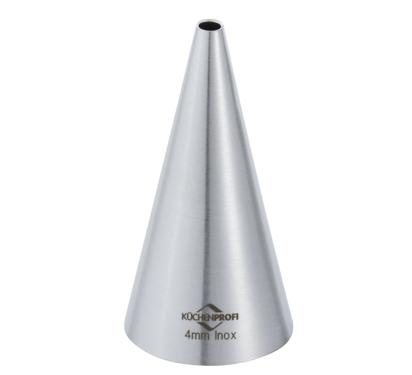 Küchenprofi Bake bocchetta tonda 4 mm inox vista laterale | Tuttocasa Domodossola