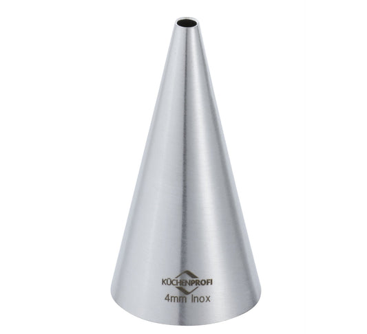Küchenprofi Bake bocchetta tonda 4 mm inox vista laterale | Tuttocasa Domodossola
