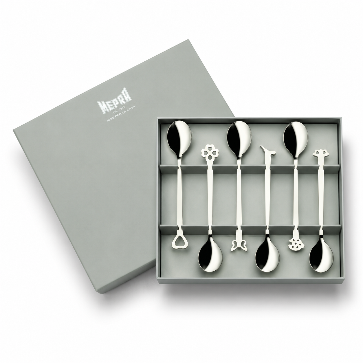 Mepra Set 6 Cucchiaini Caffè Cofanetto Tuttocasa Domodossola