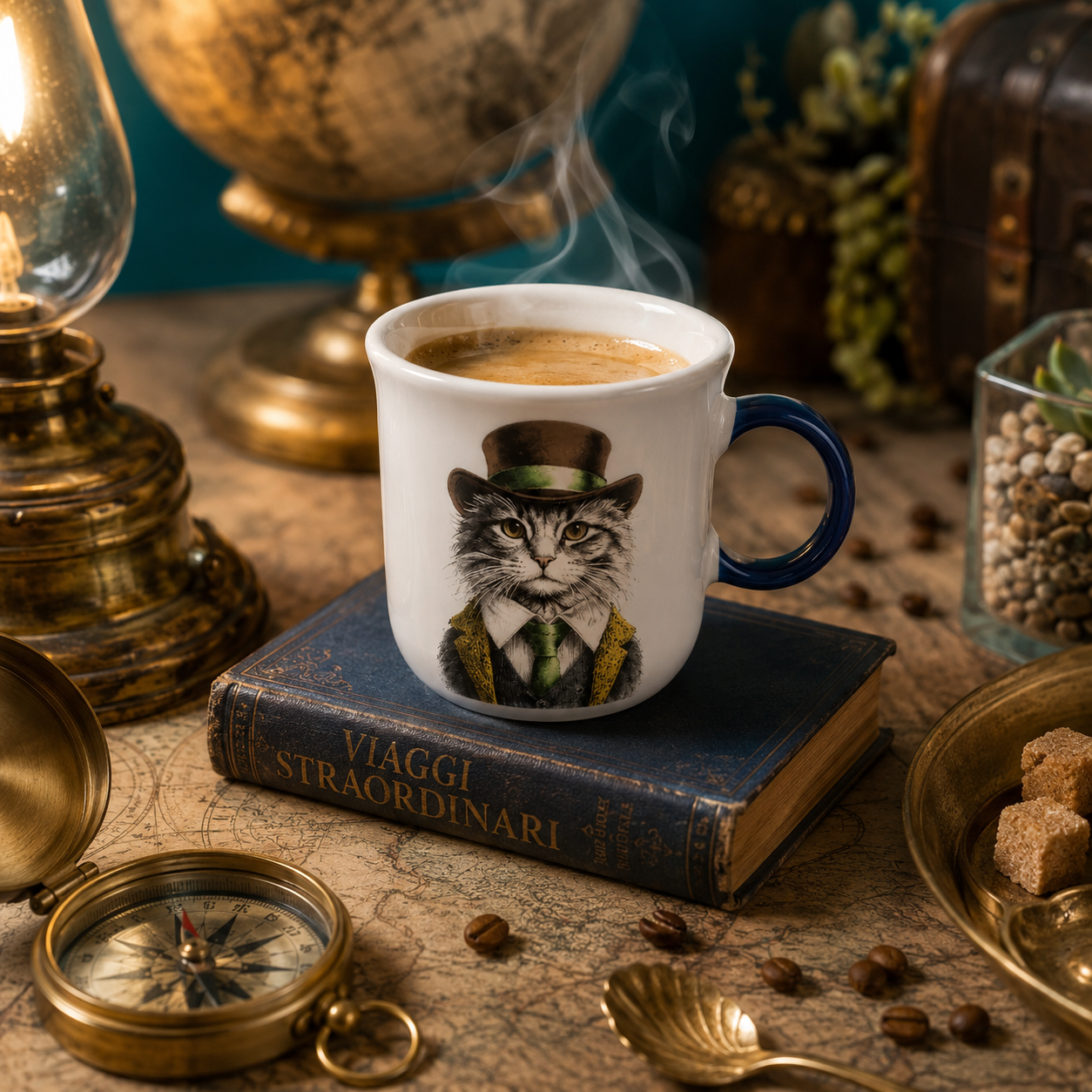 Egan Human Essence Minimug Gatto Independence 80 ml con espresso su libro antico – Tuttocasa Domodossola