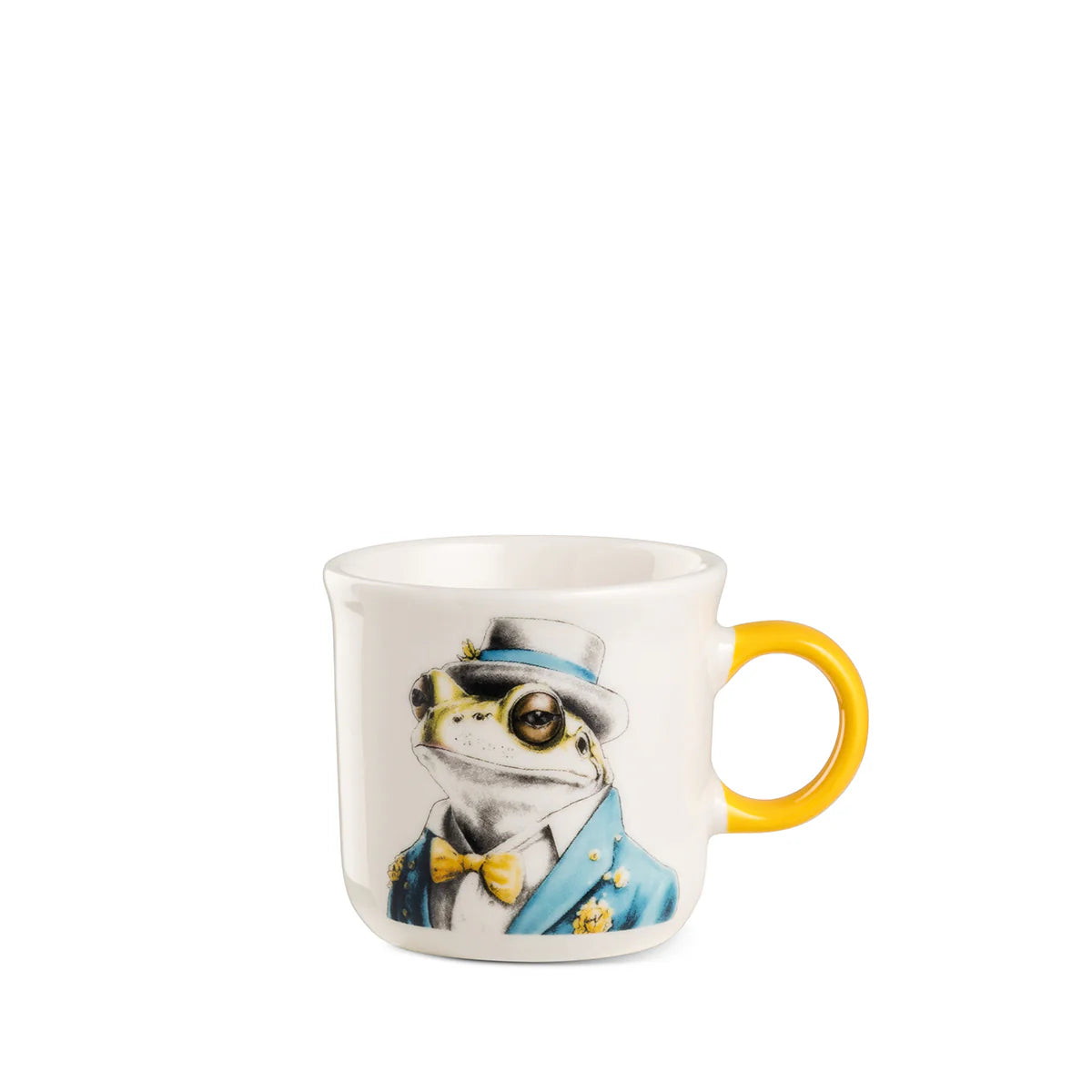 Tazza Caffè Egan Human Essence Rospo Resilience 80 ml porcellana manico giallo – Tuttocasa Domodossola