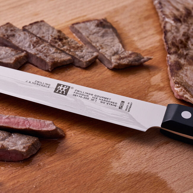 Zwilling Gourmet Coltello da Carne dettaglio lama FRIODUR ice hardened – Tuttocasa Domodossola
