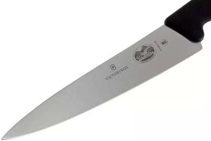 Victorinox Fibrox 19 cm dettaglio lama acciaio inossidabile Swiss Made – Tuttocasa Domodossola