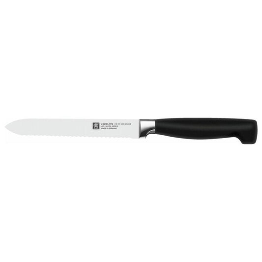 Zwilling Vier Sterne Coltello Universale Seghettato 13 cm – Tuttocasa Domodossola