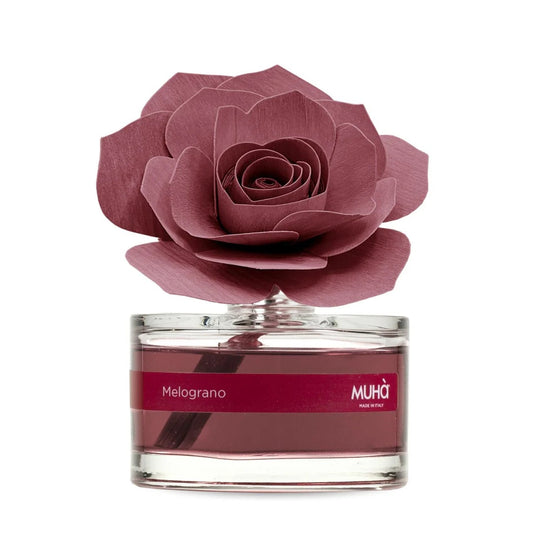 Muha diffusore ambiente Rosa Melograno 50ml artigianale Made in Italy - Tuttocasa Domodossola