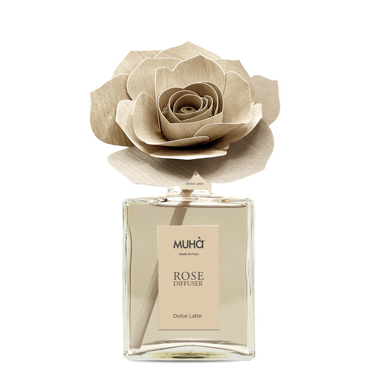Diffusore Muha Rosa Dolce Latte 50 ml artigianale Made in Italy - Tuttocasa Domodossola