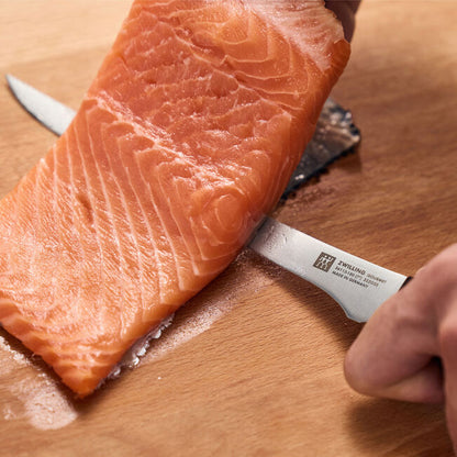 Zwilling Gourmet Coltello da Filettare 18 cm in uso per sfilettare salmone – Tuttocasa Domodossola