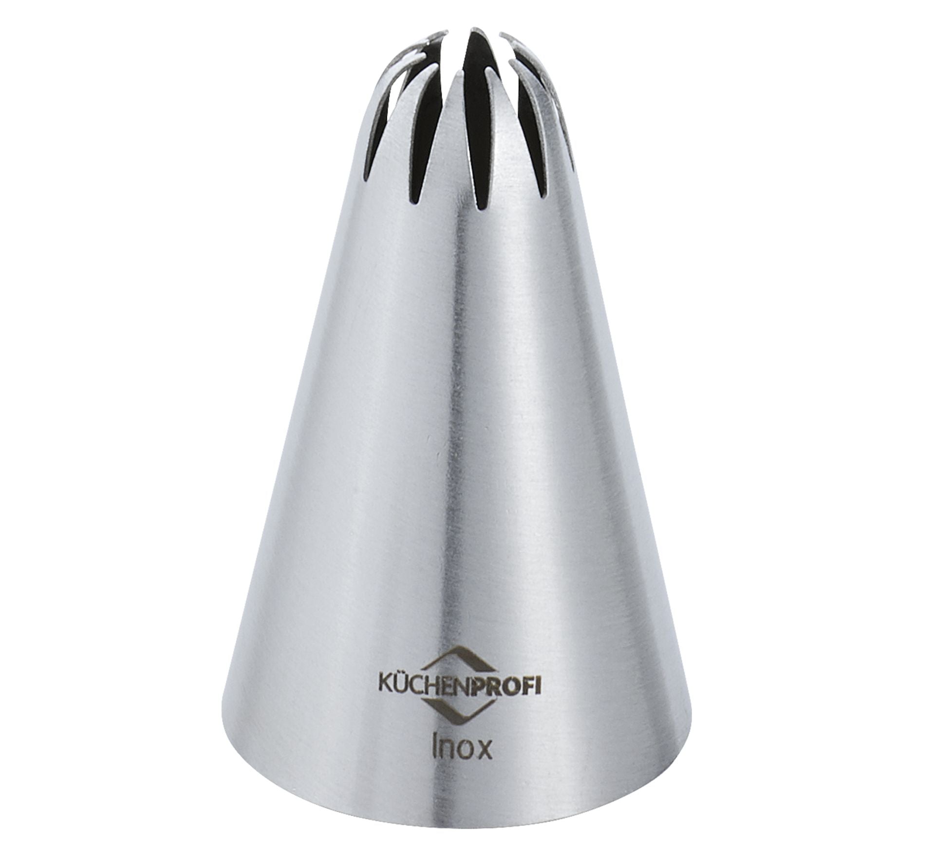 Beccuccio inox Küchenprofi Bake per sac-à-poche vista laterale | Tuttocasa Domodossola