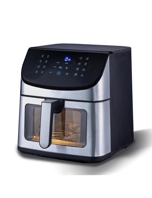 Brandani Techno friggitrice ad aria 8 litri 2000W display digitale acciaio inox | Tuttocasa Domodossola