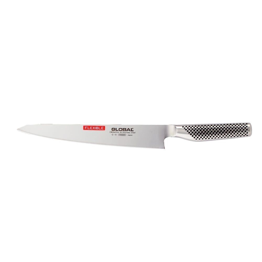 Global G-18 coltello flessibile filettare 24 cm acciaio Cromova 18 Made in Japan - Tuttocasa Domodossola