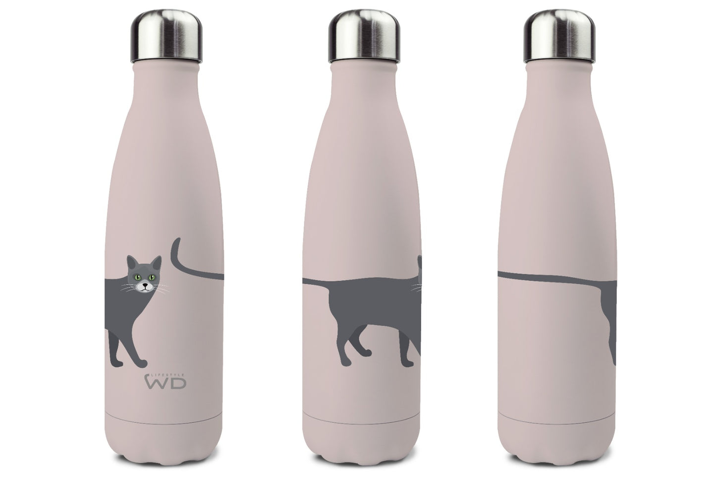 WD Lifestyle Borraccia Termica Save the Planet Gatto 500ml Tuttocasa Domodossola