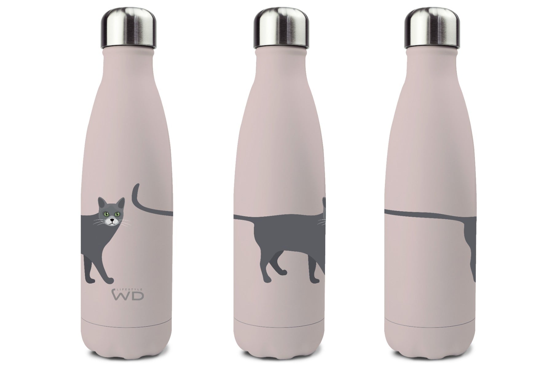 WD Lifestyle Borraccia Termica Save the Planet Gatto 500ml Tuttocasa Domodossola