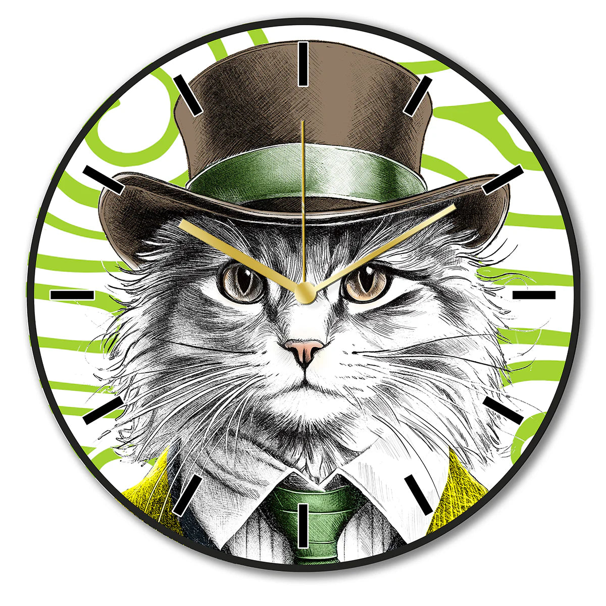 Egan Human Essence Orologio da Parete Gatto Independence 50 cm – Tuttocasa Domodossola