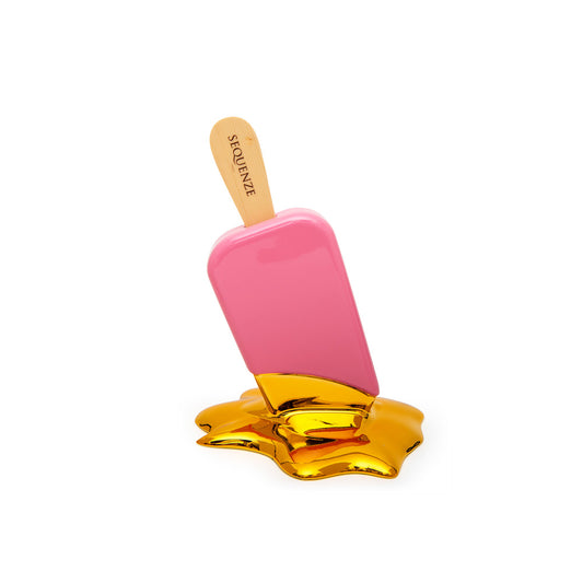 Sequenze Coeur d'Or scultura gelato rosa oro 33 cm – Tuttocasa Domodossola