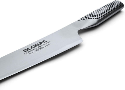 Global G-3 Coltello Trinciante 21 cm dettaglio lama Cromova 18 – Tuttocasa Domodossola