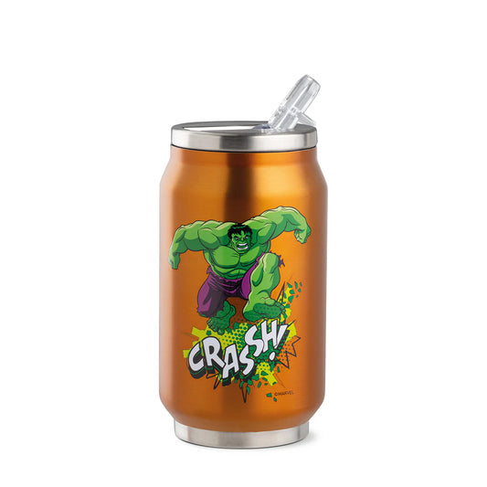 Egan Borraccia Termica Lattina Marvel Hulk 350 ml acciaio inox arancione — Tuttocasa Domodossola