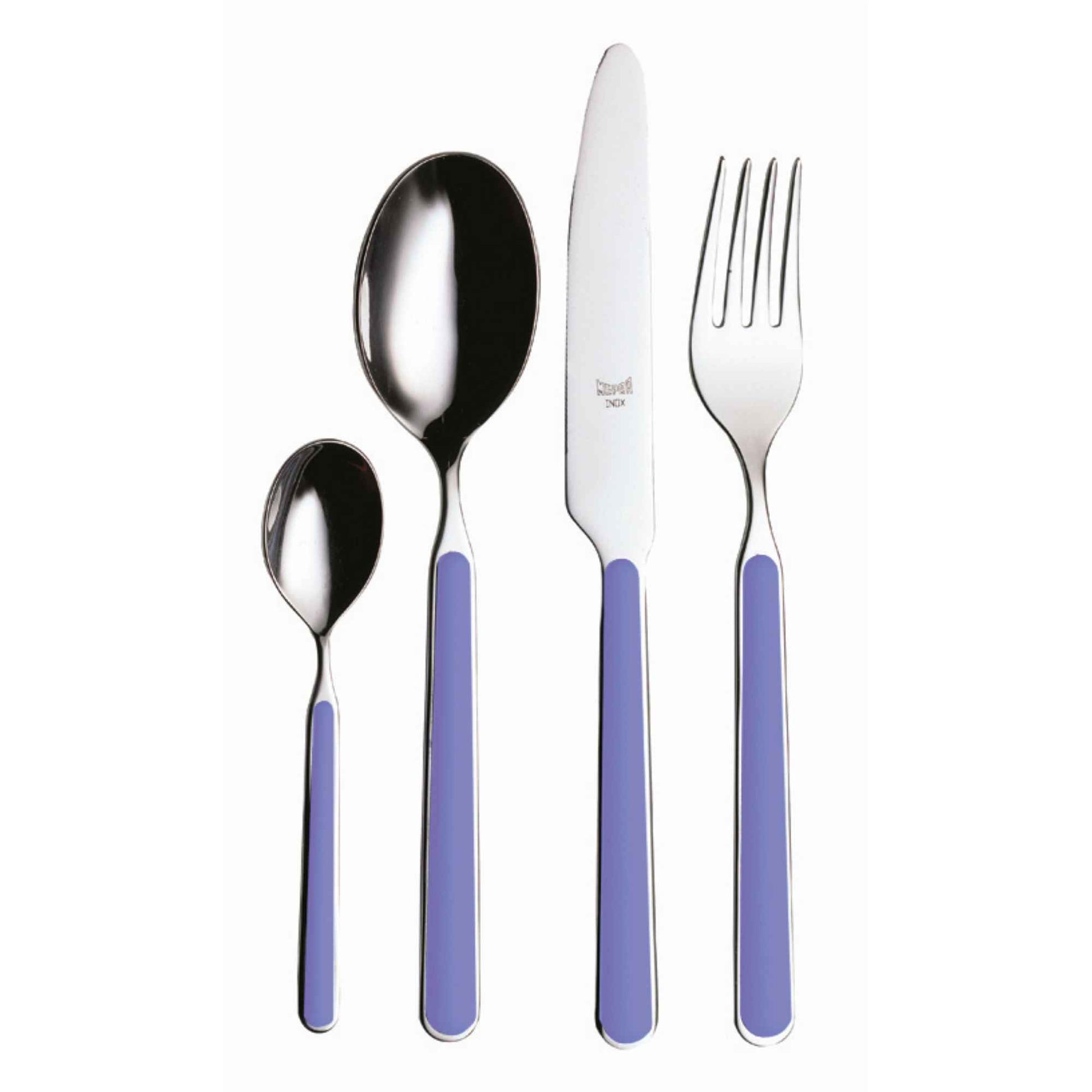 Mepra Fantasia Set Posate 24 Pezzi Lavanda Tuttocasa Domodossola